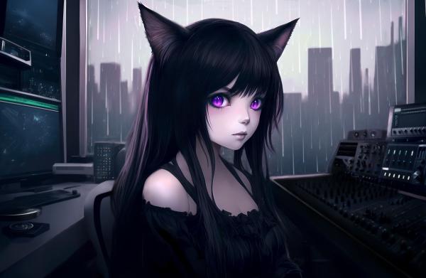 Cute catgirl - Music producer